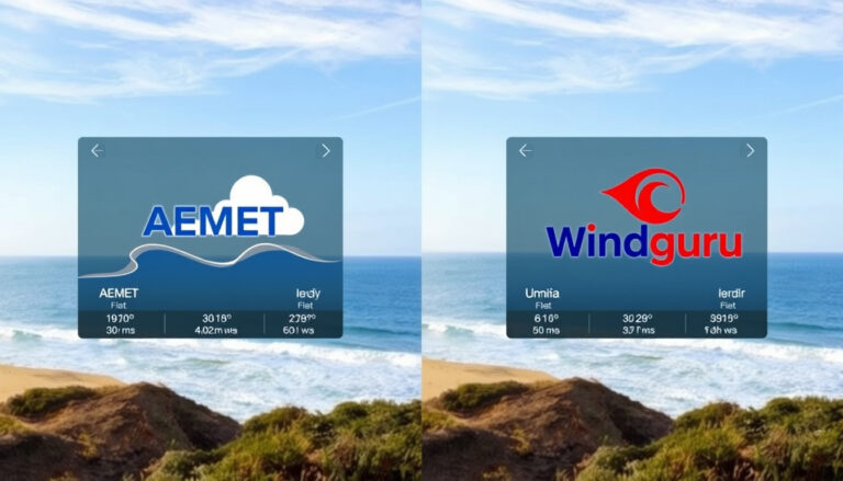 El tiempo en Punta Umbría: AEMET y Windguru comparados
