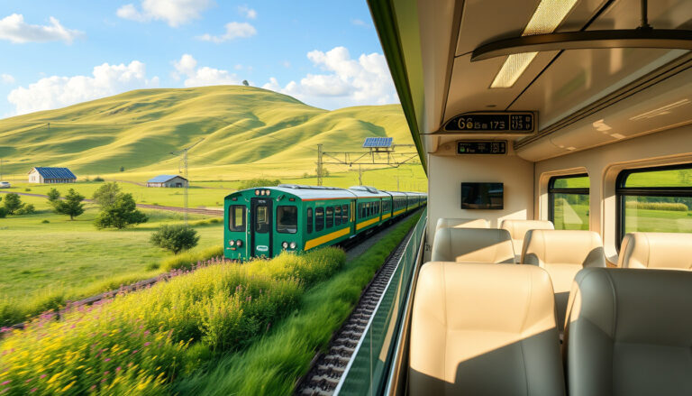 Ventajas de viajar en tren: sostenibilidad, comodidad y bienestar